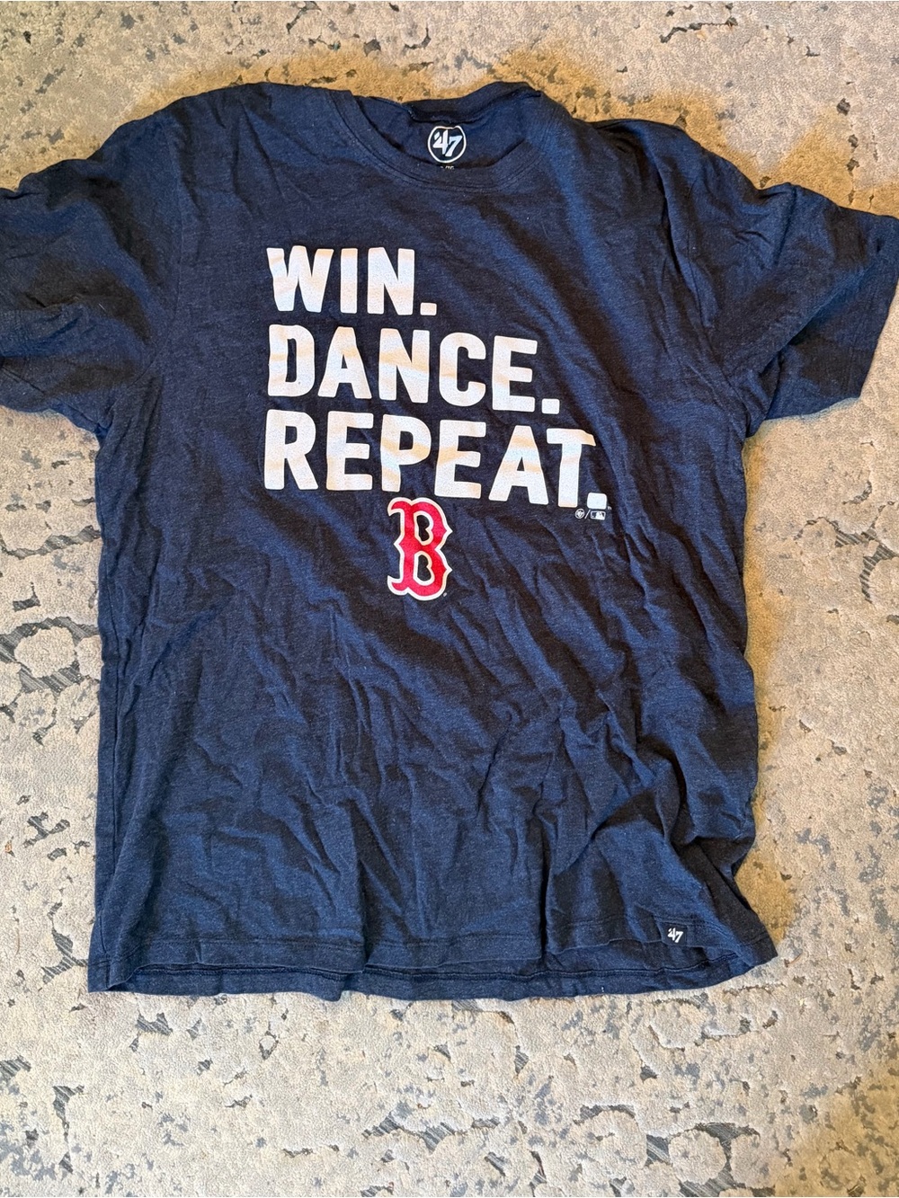 'Win. Dance. Repeat.' Boston Red Sox T-Shirt